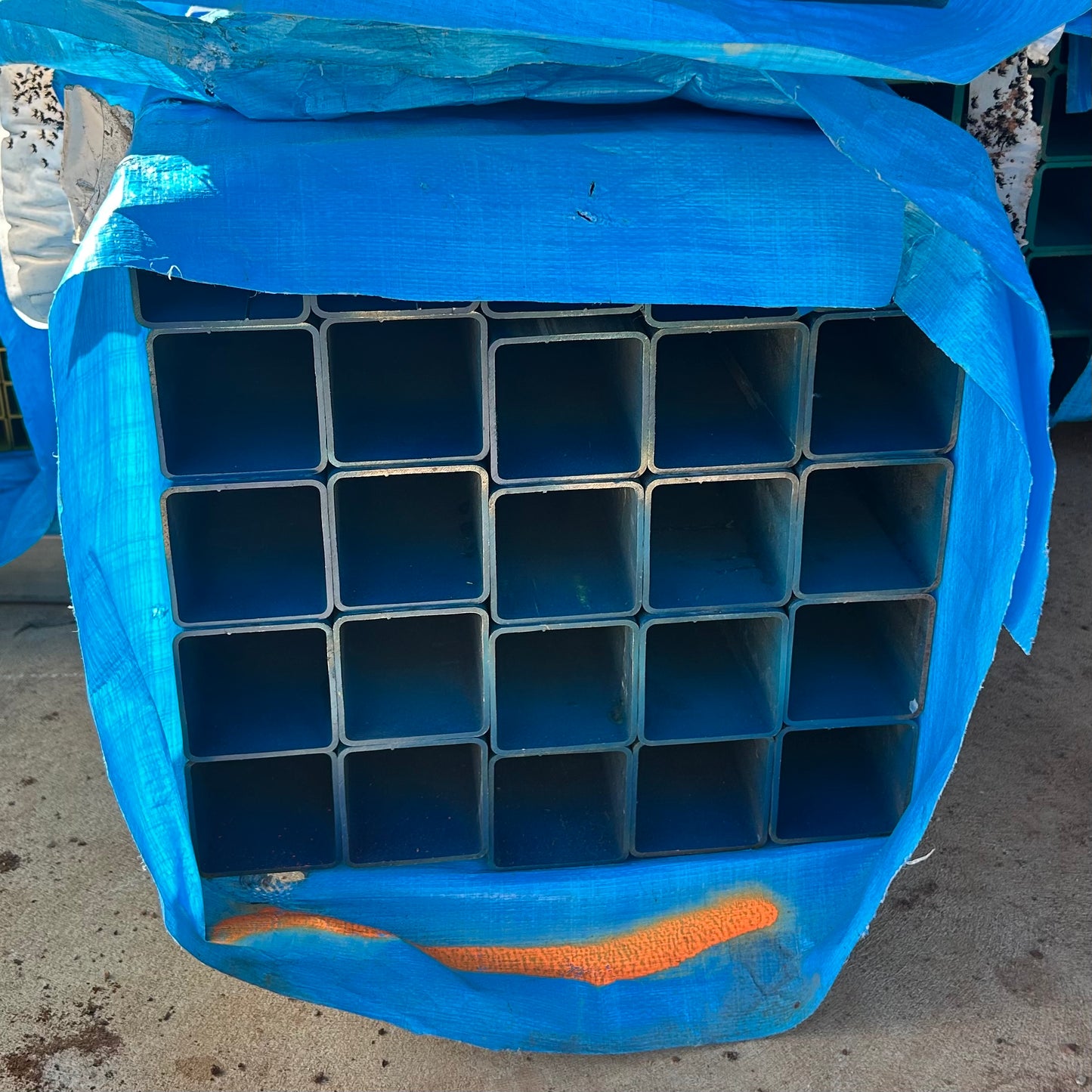 Galvanised SHS - 75mm x 75mm x 3mm x 9m