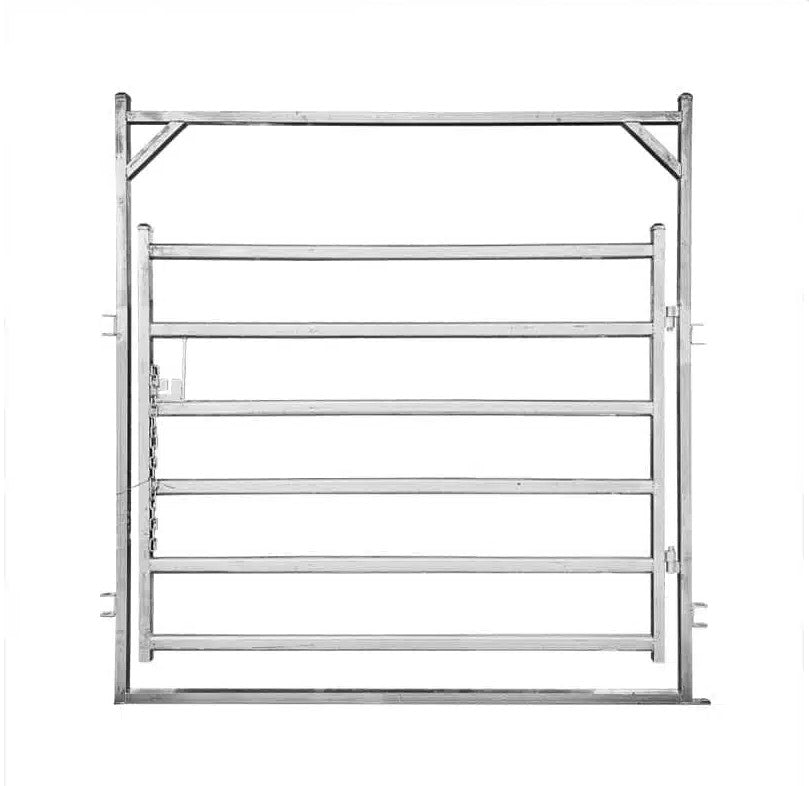 6 Ovals Heavy Duty Cattle Gate 40mm x 40mm
