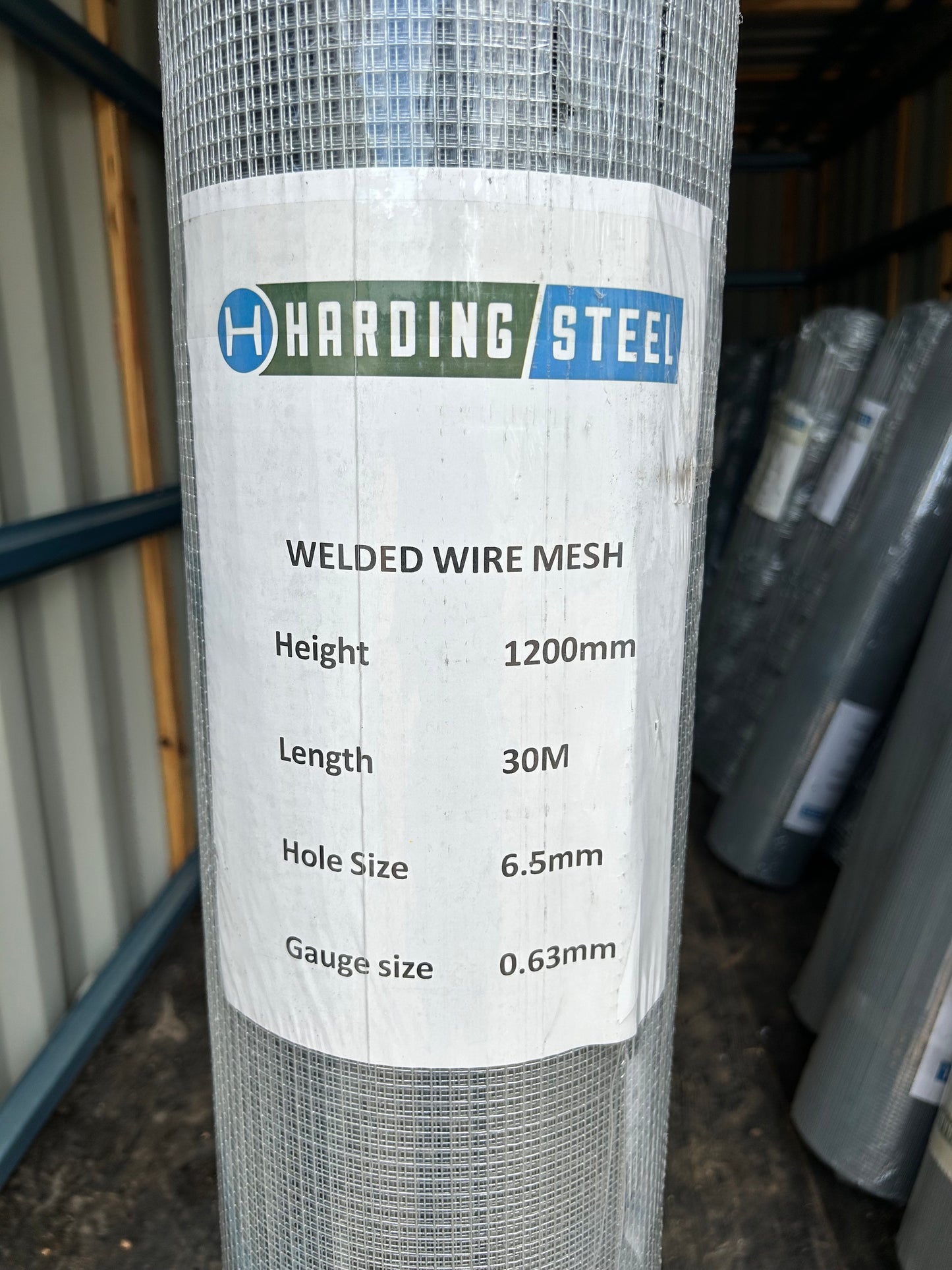 Rodent Mesh - 6.5mm x 6.5mm Grid, 1200mm H, 30m Roll
