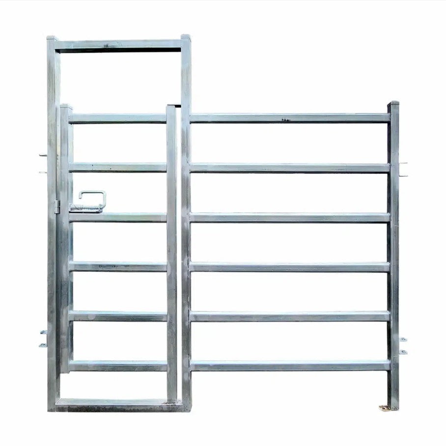 - Cattle Manway Gate Panel H 2200mm x W 2090mm (Man Gate 850mm Wide)
