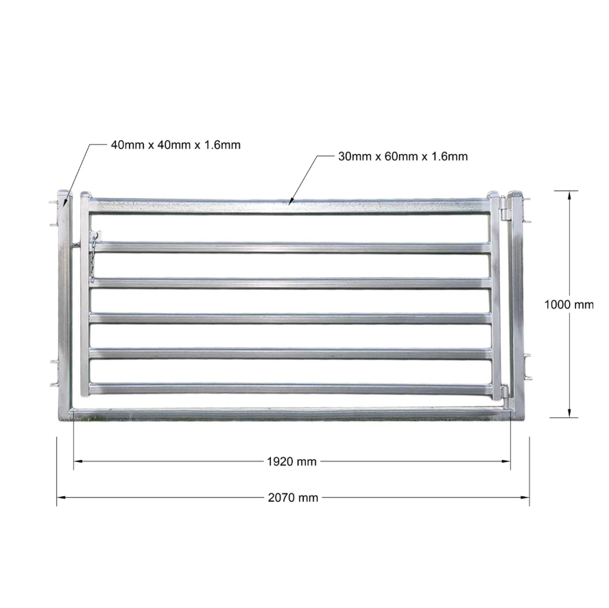 Sheep Gate H 1000mm x W 2070mm
