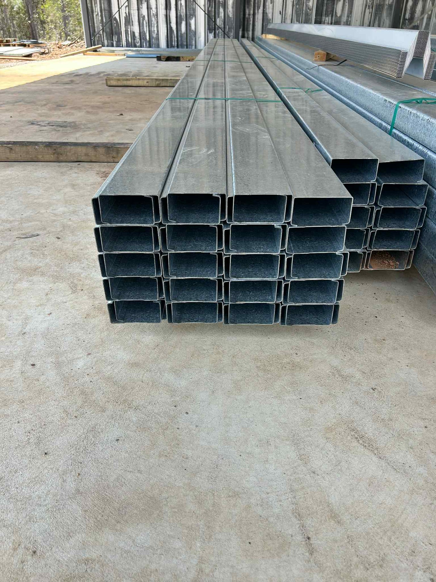 Galvanised C Purlin C100 x 1.5mm x 8m