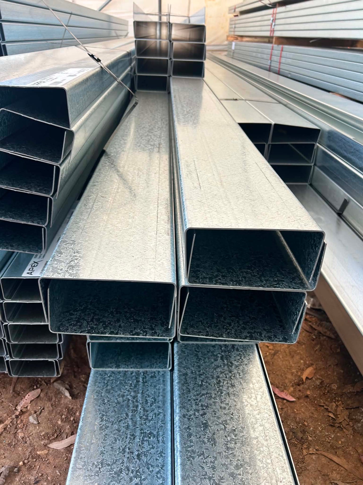 Galvanised Nesting Channel - NC200 1.9mm x 9m