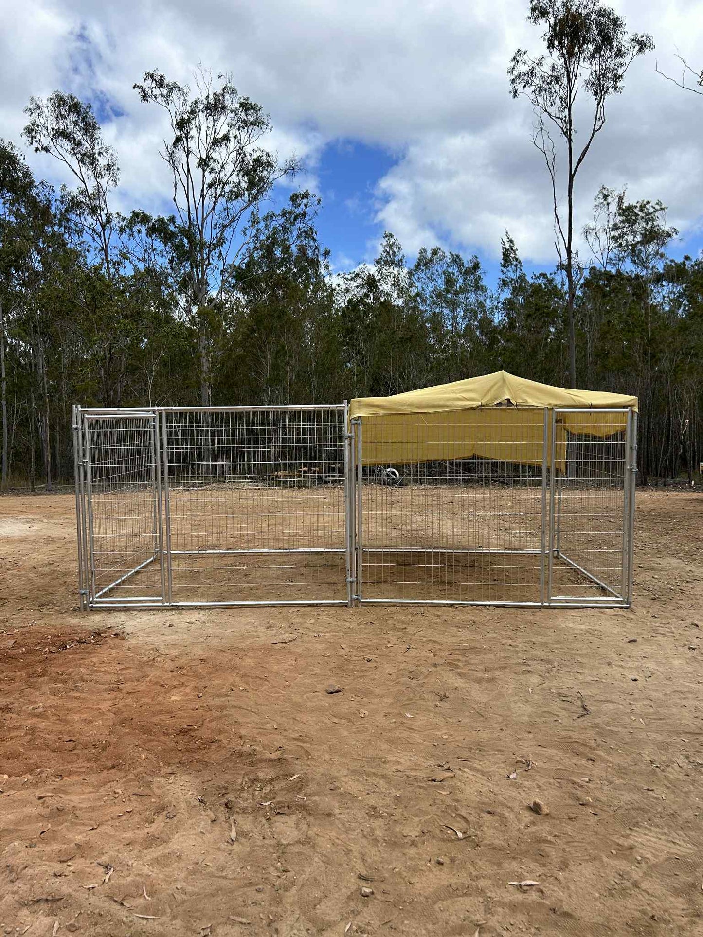 Galvanised Dog Panel H 1800mm x W 2400mm