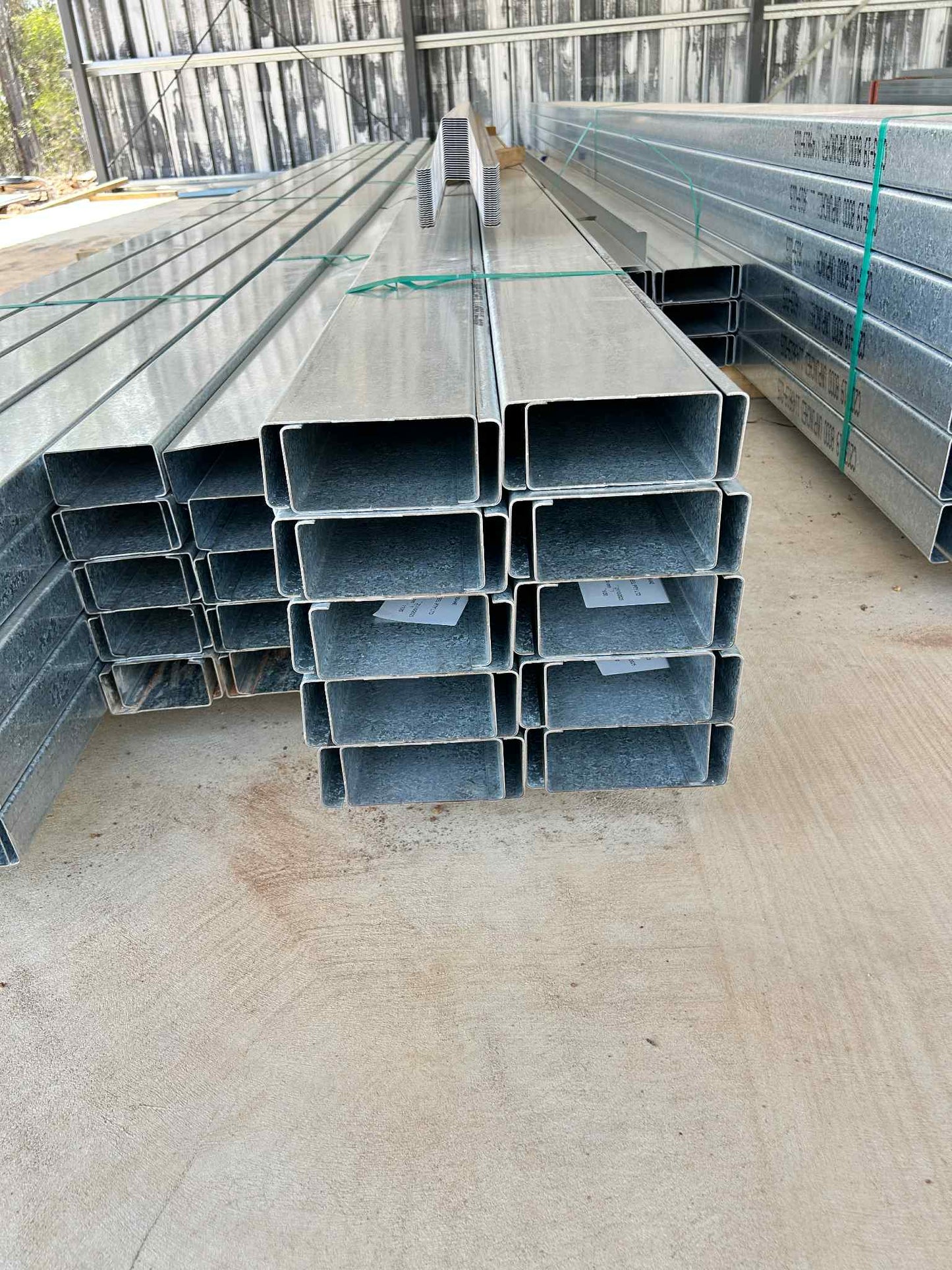 Galvanised C Purlin C150 x 1.9mm x 8m