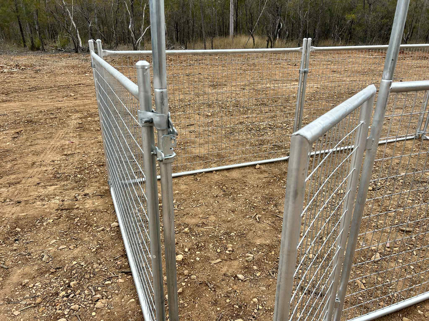 Galvanised Puppy Panel H 1200mm x W 1800mm