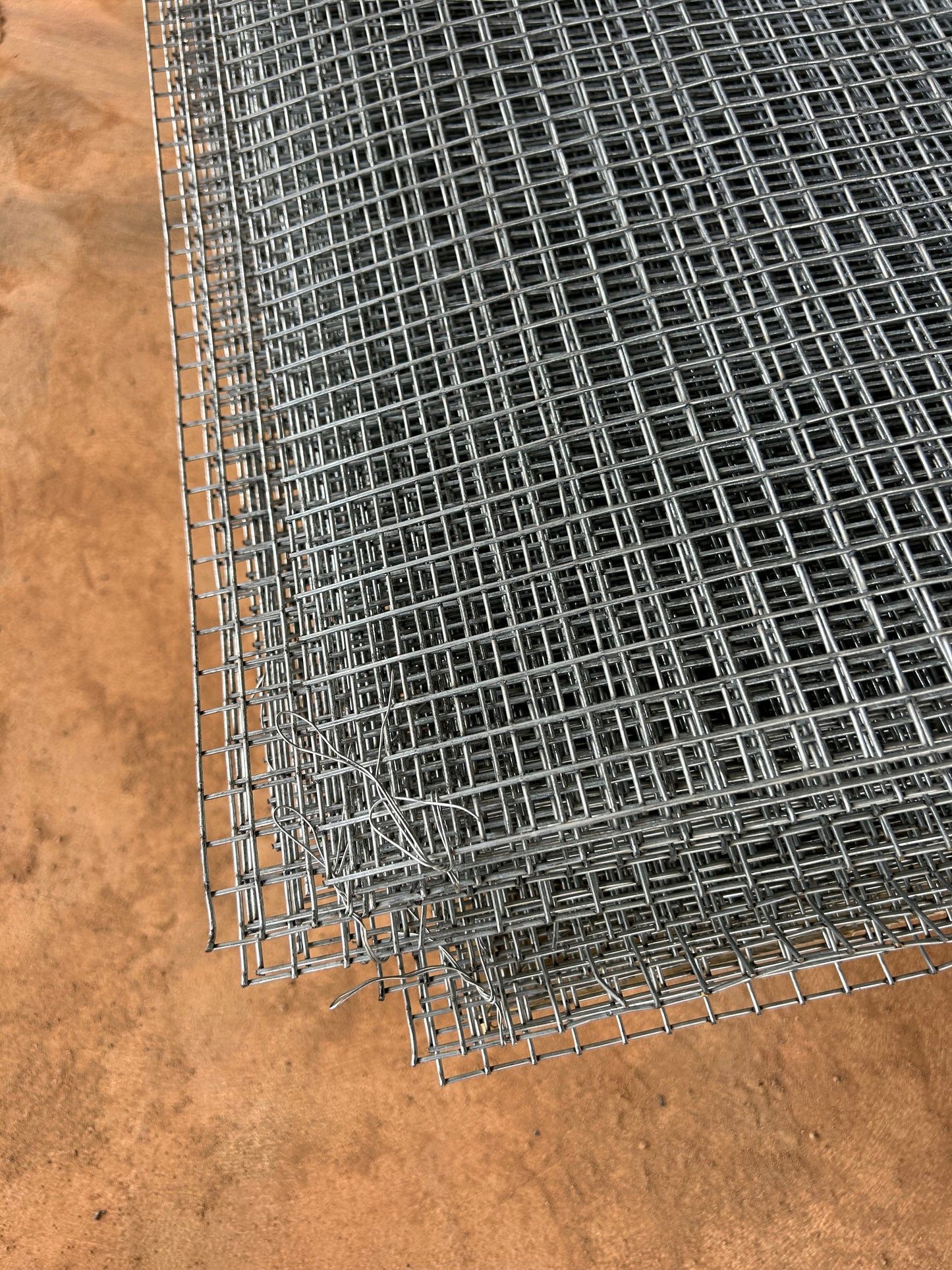 Galvanised Mesh - 12.7x12.7, 2400x1200, 0.63mm Thickness
