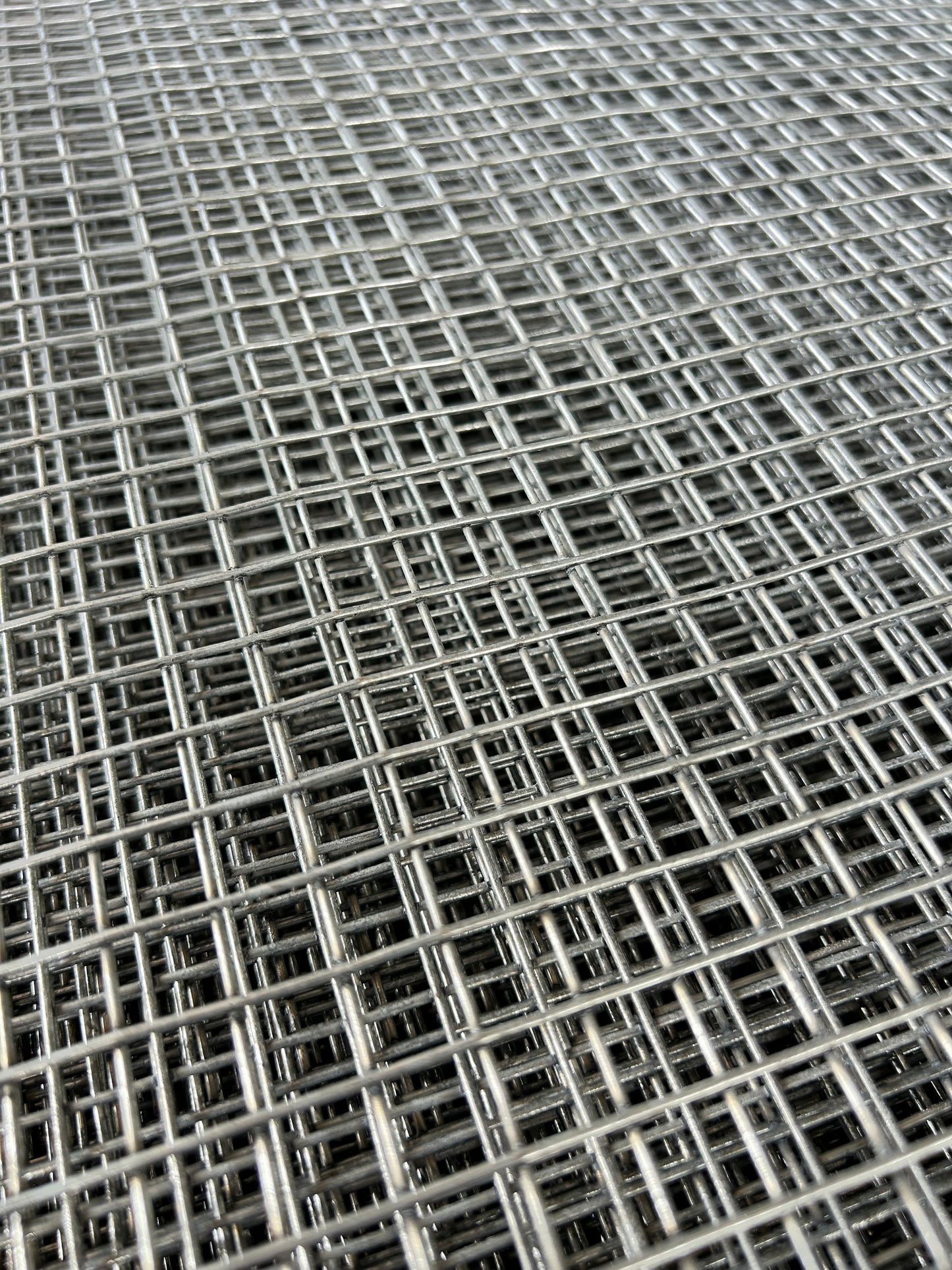 Galvanised Mesh - 12.7x12.7, 2400x1200, 0.63mm Thickness