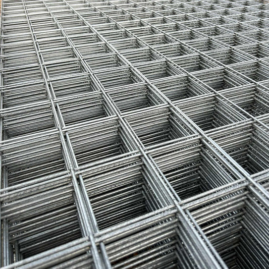 Galvanised Mesh 100x100 2400x1200 4mm thickness