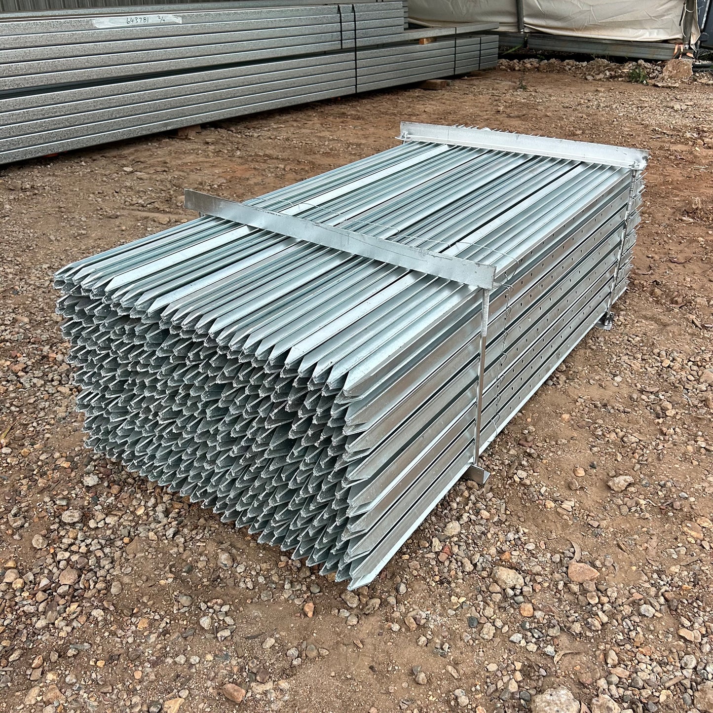 Heavy Duty Galvanised Star Pickets - 1800mm Long