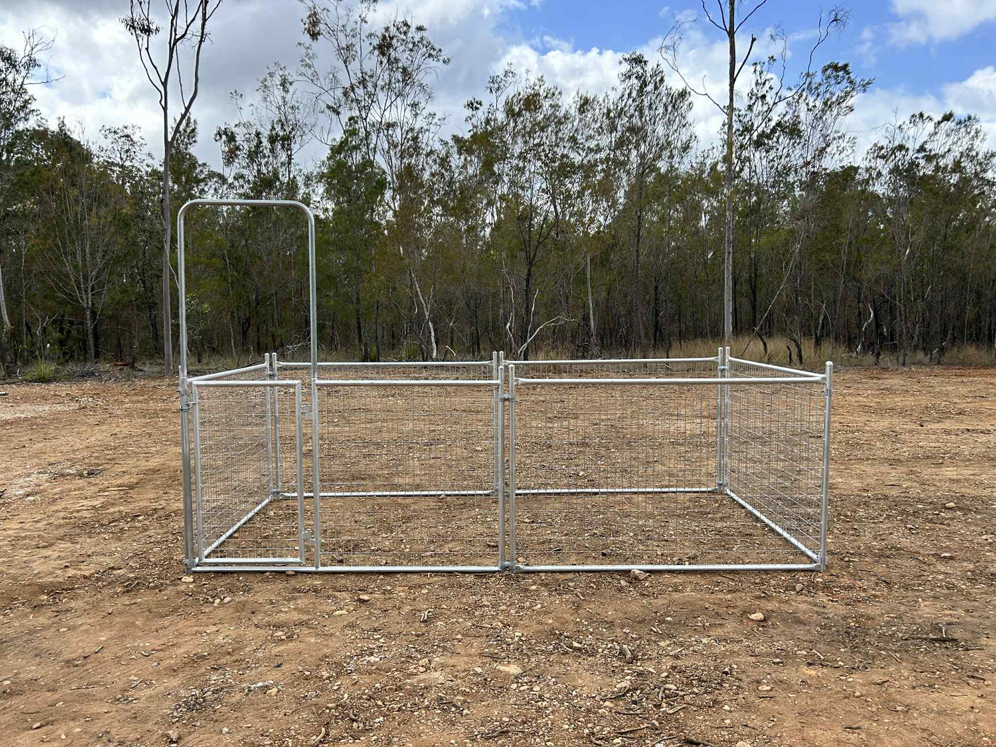 Galvanised Puppy Panel H 1200mm x W 1800mm