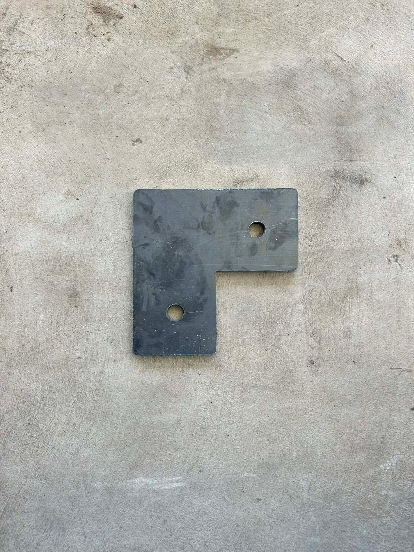 75x75 RHS Corner Plate - 8mm Thick