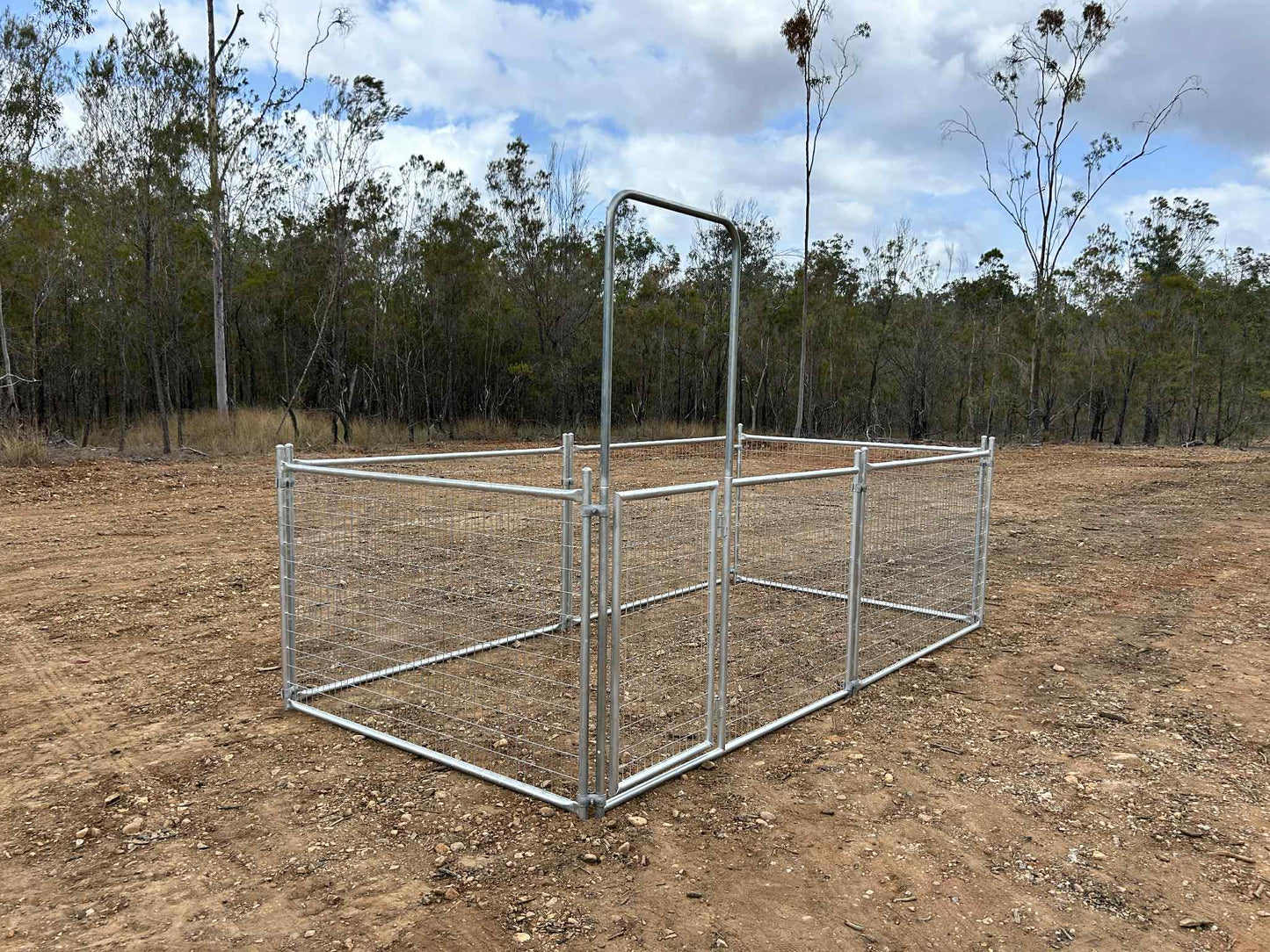 Galvanised Puppy Panel H 1200mm x W 1800mm