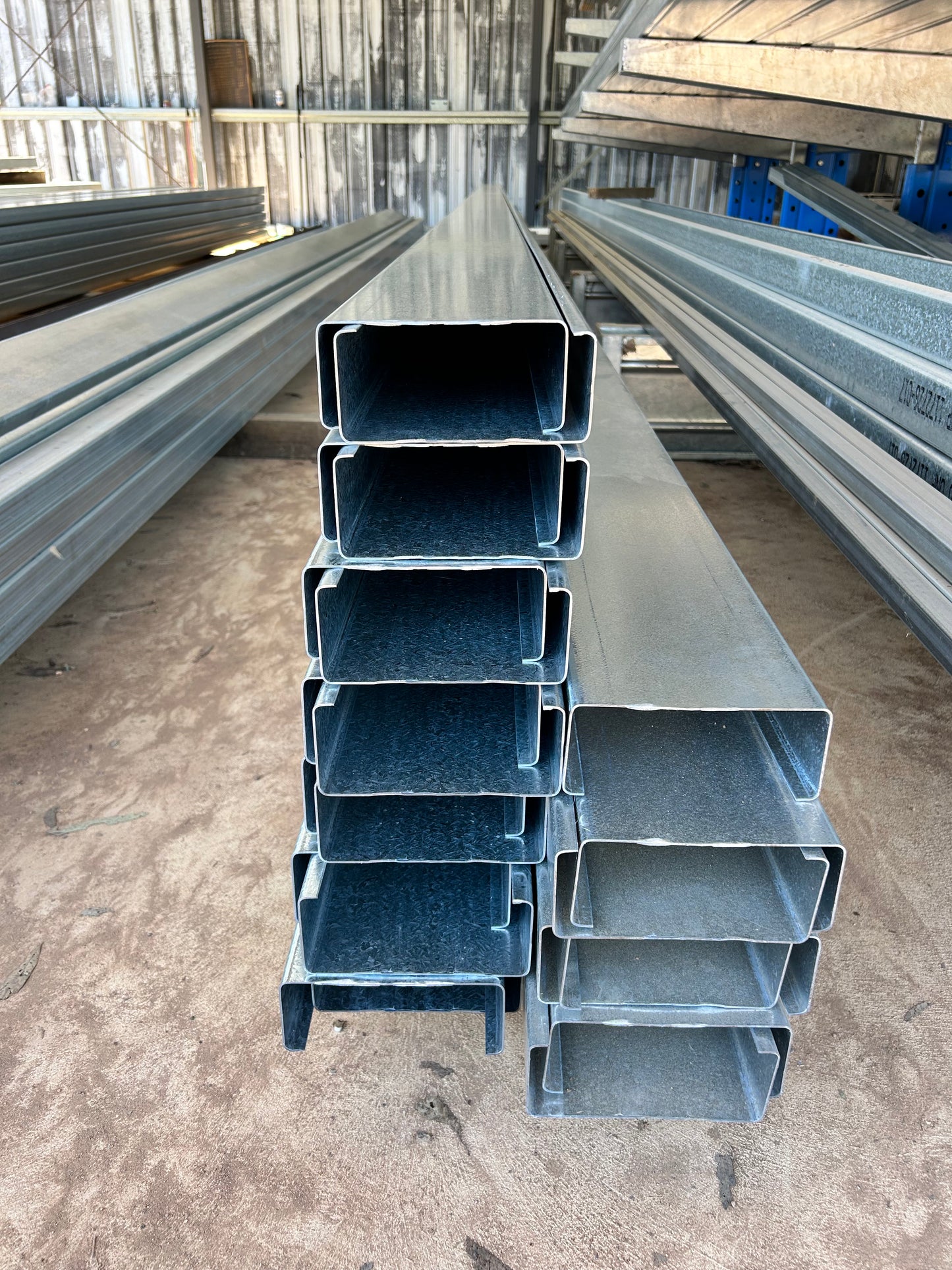 Galvanised C Purlin - C150 x 1.5mm x 8m
