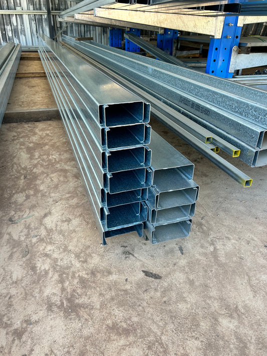 Galvanised C Purlin - C150 x 1.5mm x 8m