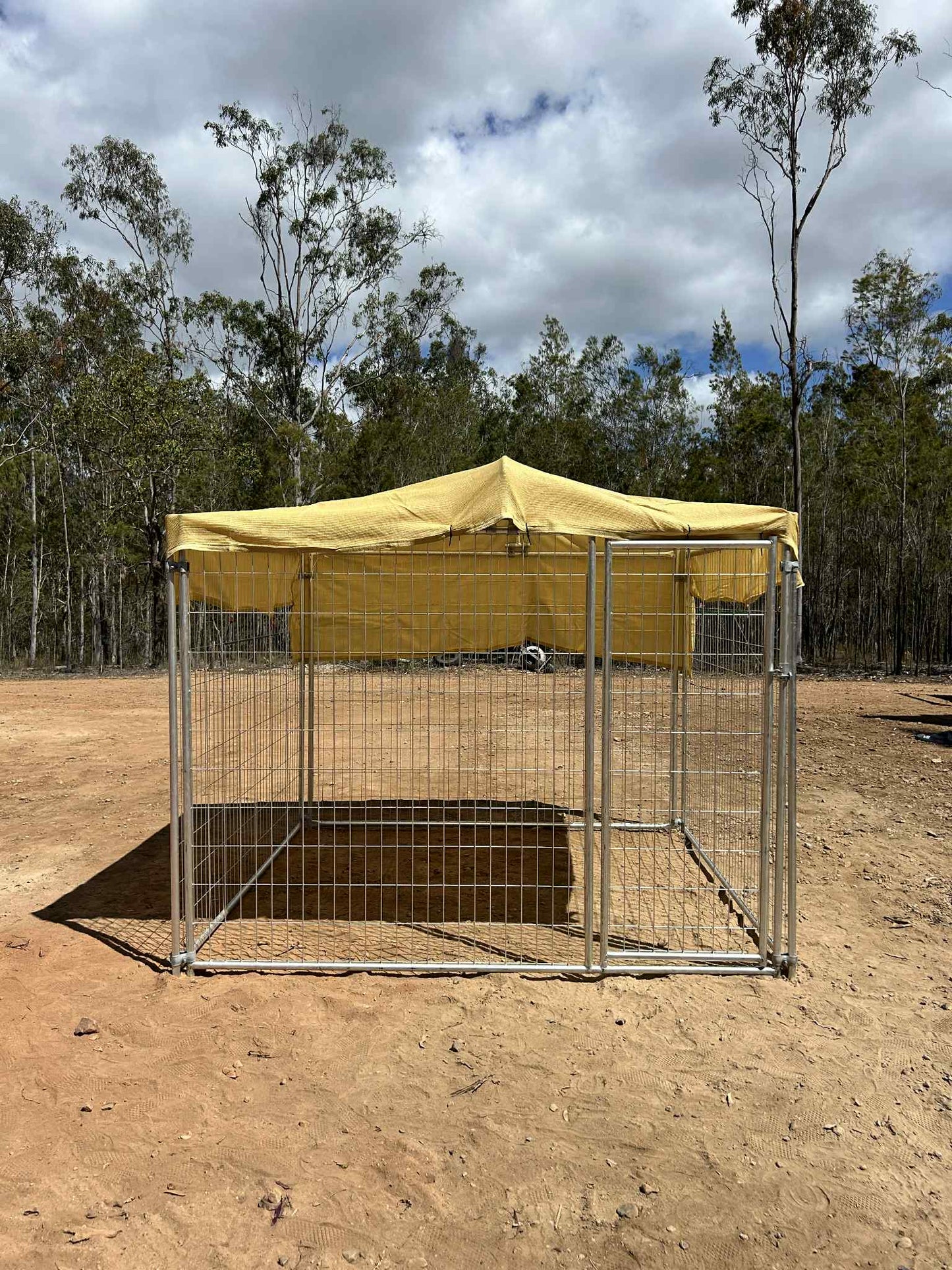 Galvanised Dog Panel H 1800mm x W 2400mm