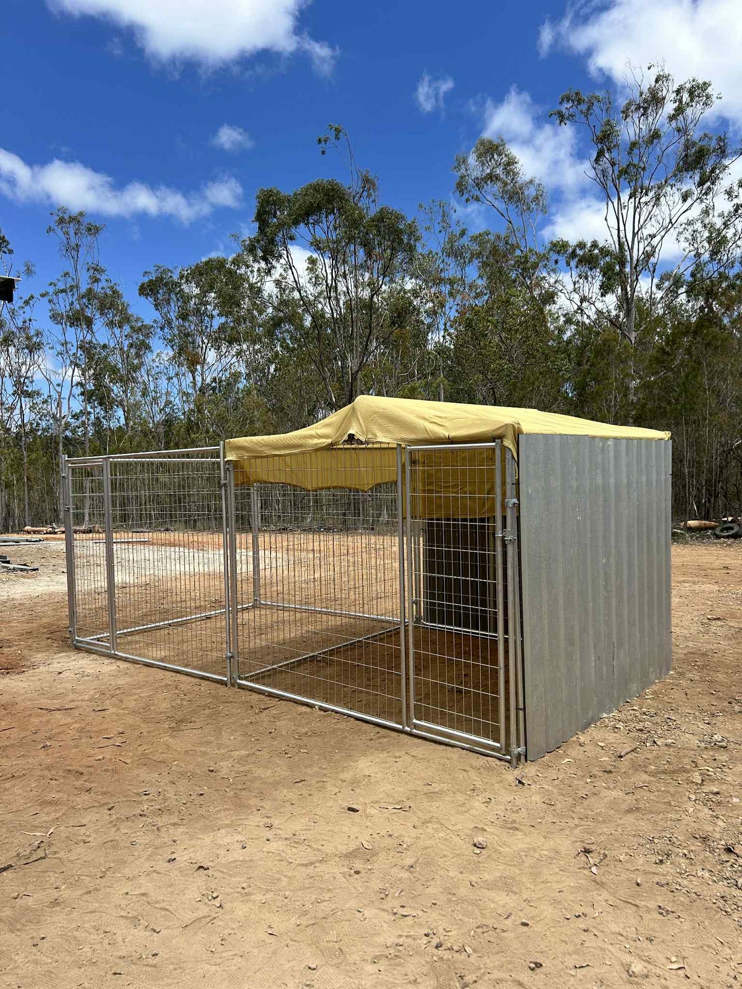 Galvanised Dog Panel H 1800mm x W 2400mm