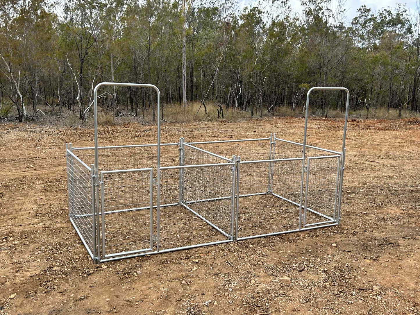 Galvanised Puppy Panel H 1200mm x W 1800mm