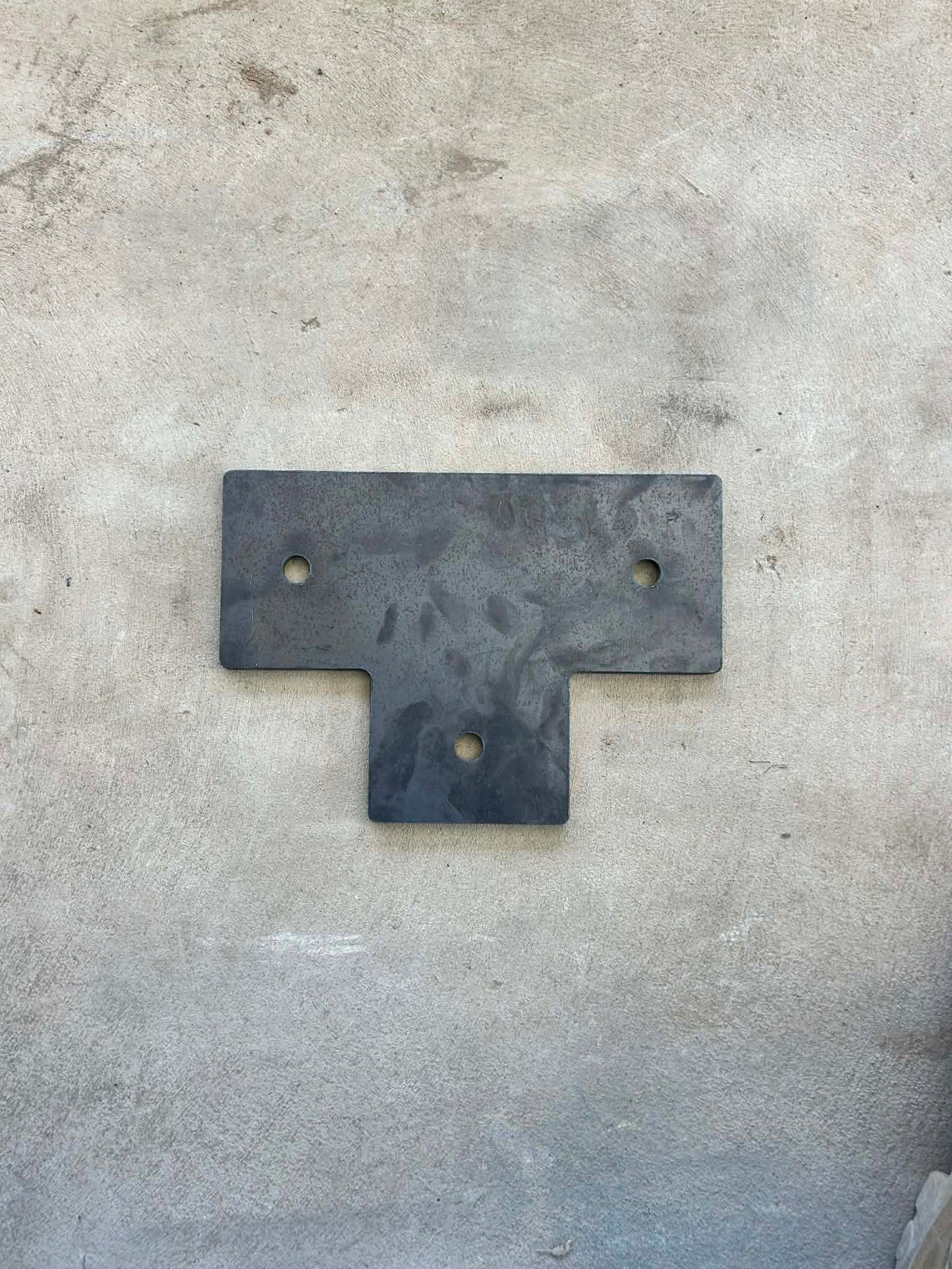 100x100 RHS Standard Tee Plate - 8mm Thick
