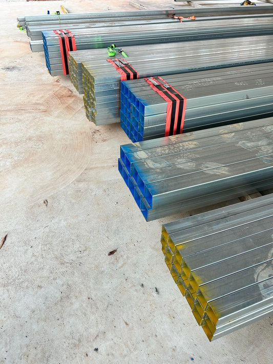 Galvanised SHS 40mm x 40mm x 2mm x 8m