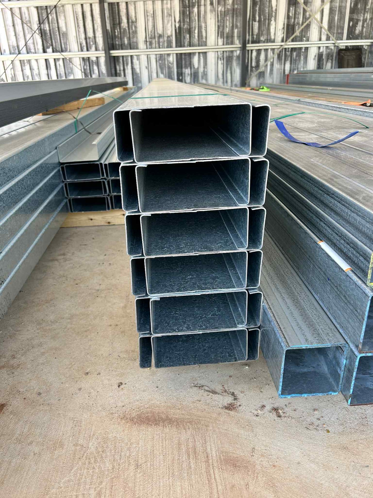 Galvanised C Purlin C200 x 1.5mm x 8m