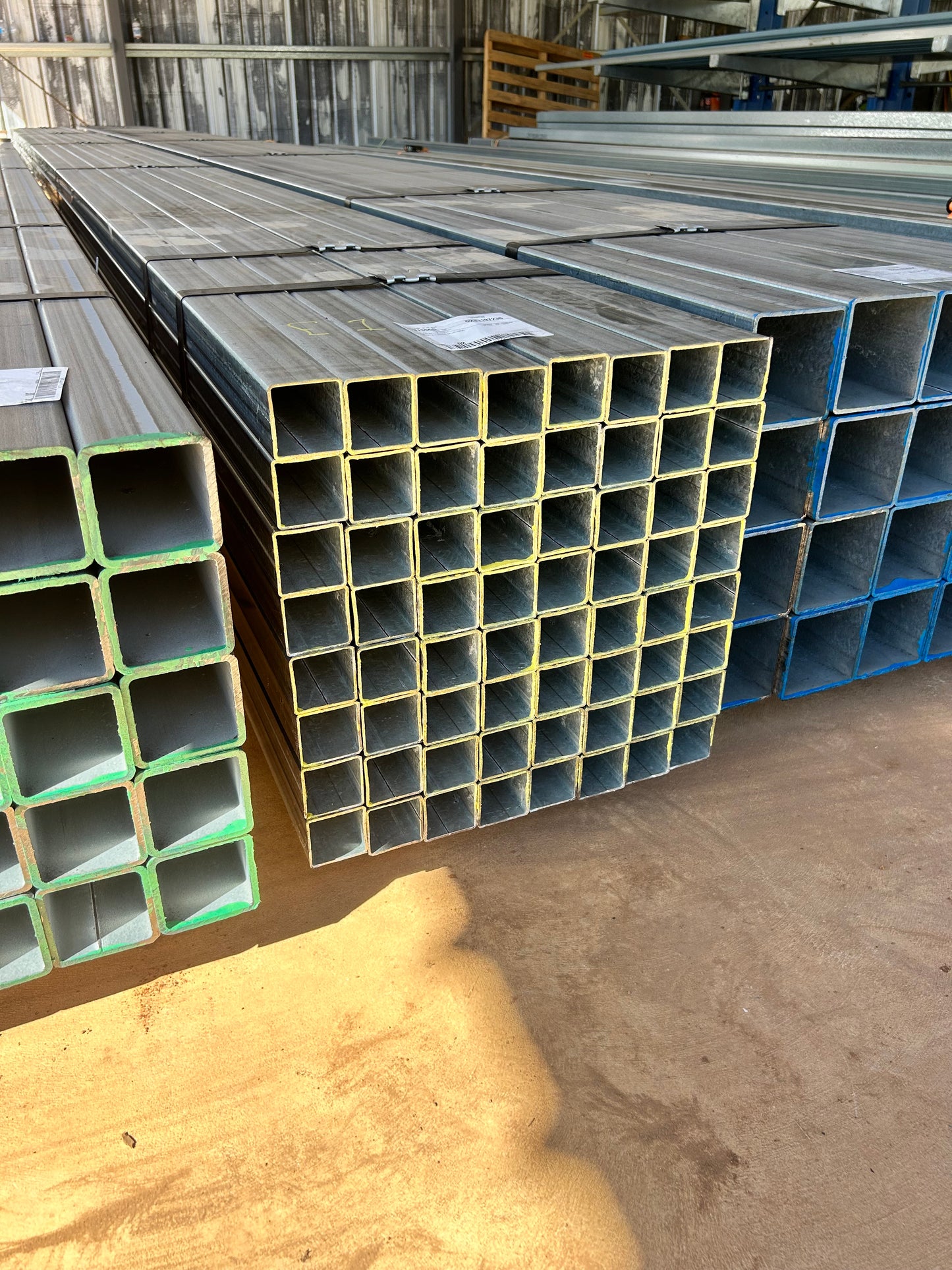 Galvanised SHS - 50mm x 50mm x 2mm x 8m