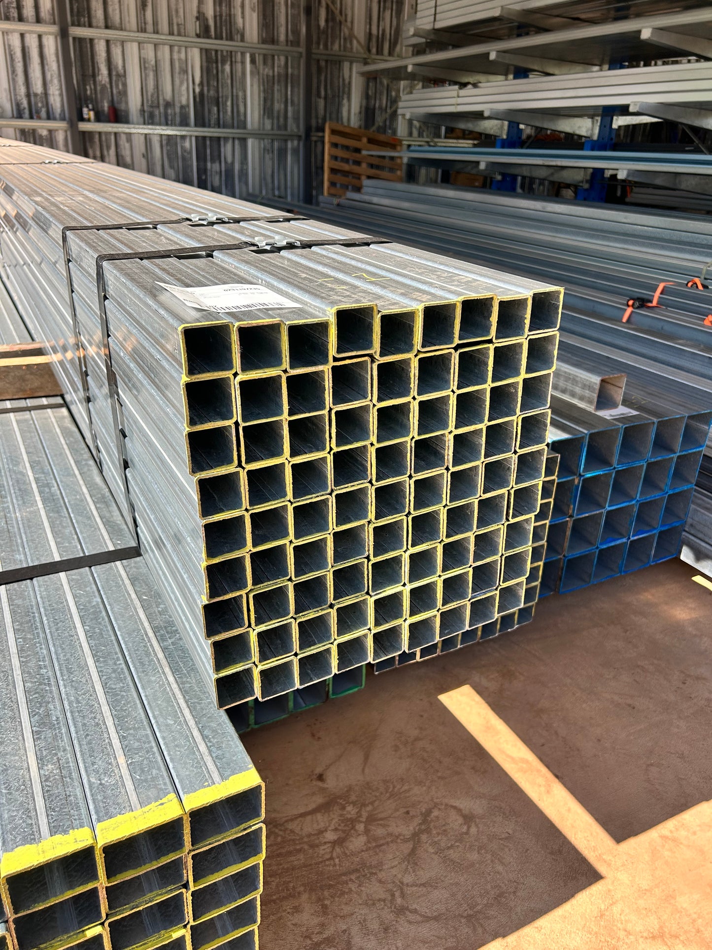 Galvanised SHS - 40mm x 40mm x 2mm x 8m