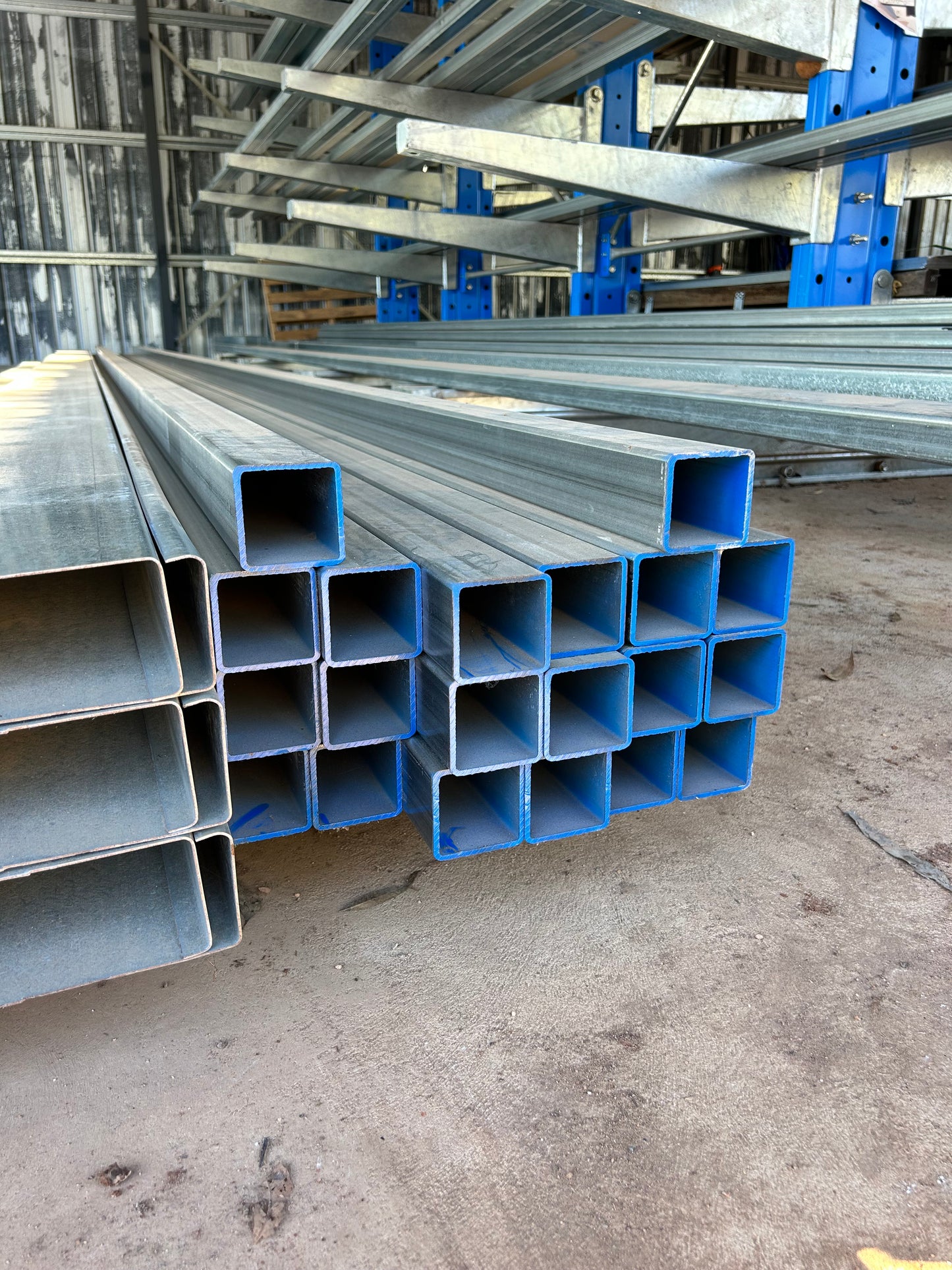 Galvanised SHS - 65mm x 65mm x 3mm x 8m