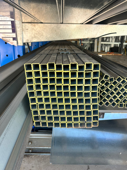 Galvanised SHS - 25mm x 25mm x 2mm x 6.5m