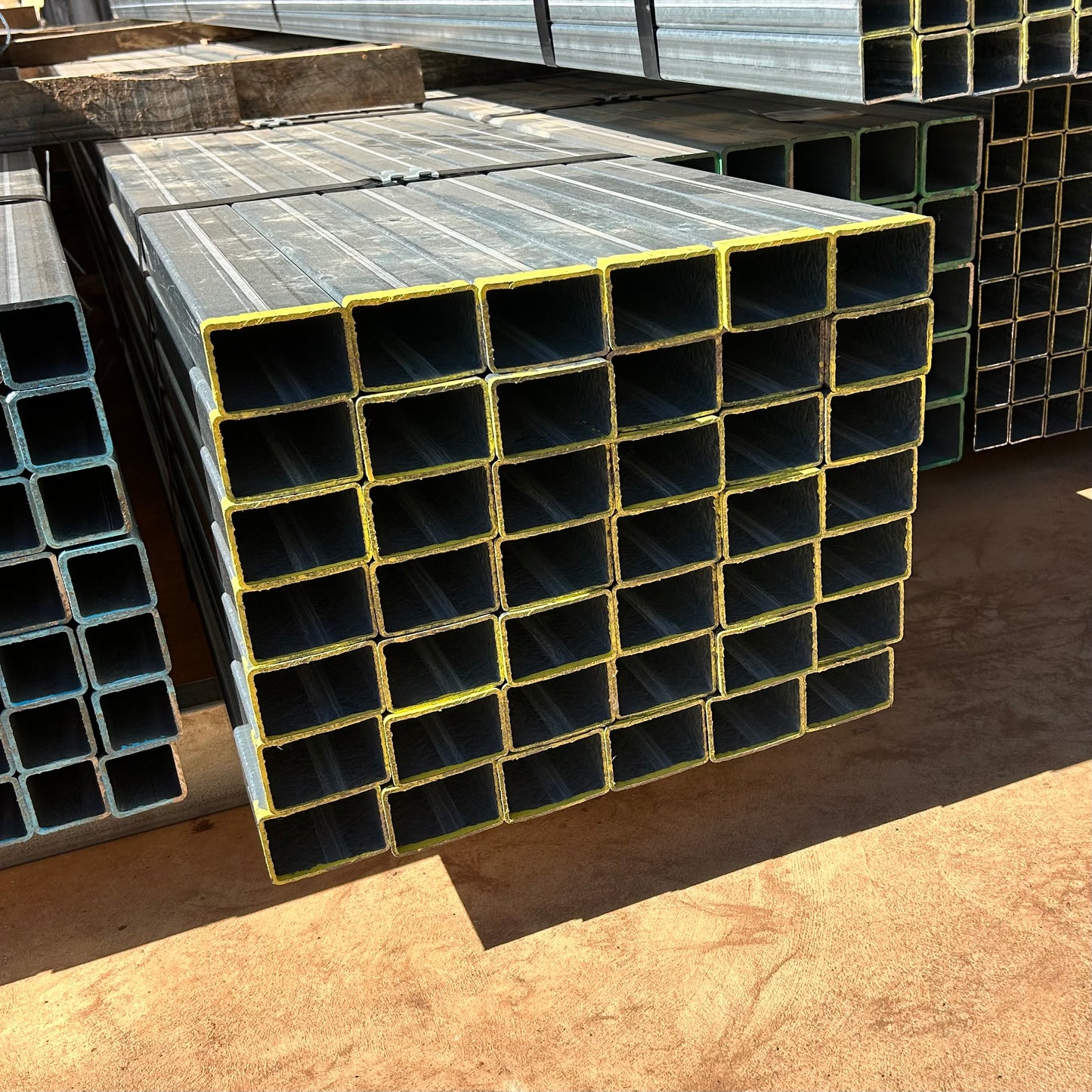 Galvanised RHS - 75mm x 50mm x 2mm x 8m