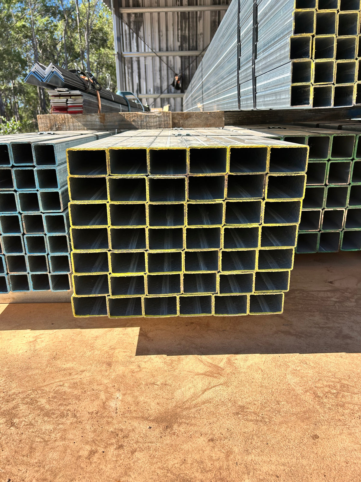 75x50 Rhs Galvanised RHS - 75mm x 50mm x 2mm x 8m – Tiaro Steel & Rural