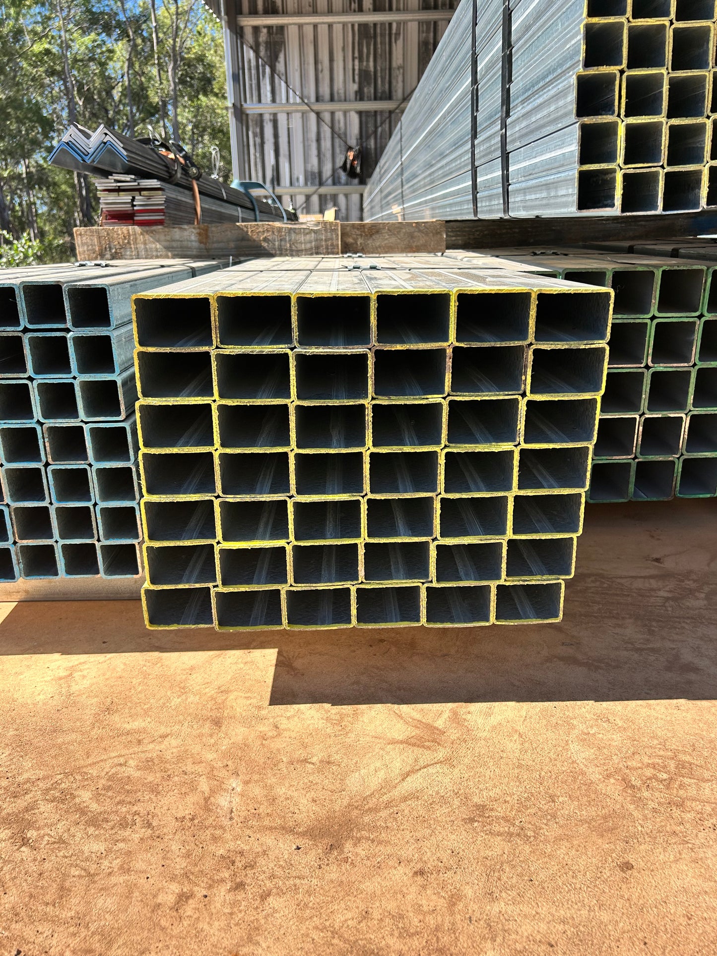 Galvanised RHS - 75mm x 50mm x 2mm x 8m