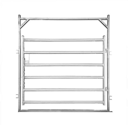 Heavy Duty 6 Ovals Cattle Gate 40mm x 400mm for sale in Tiaro QLD