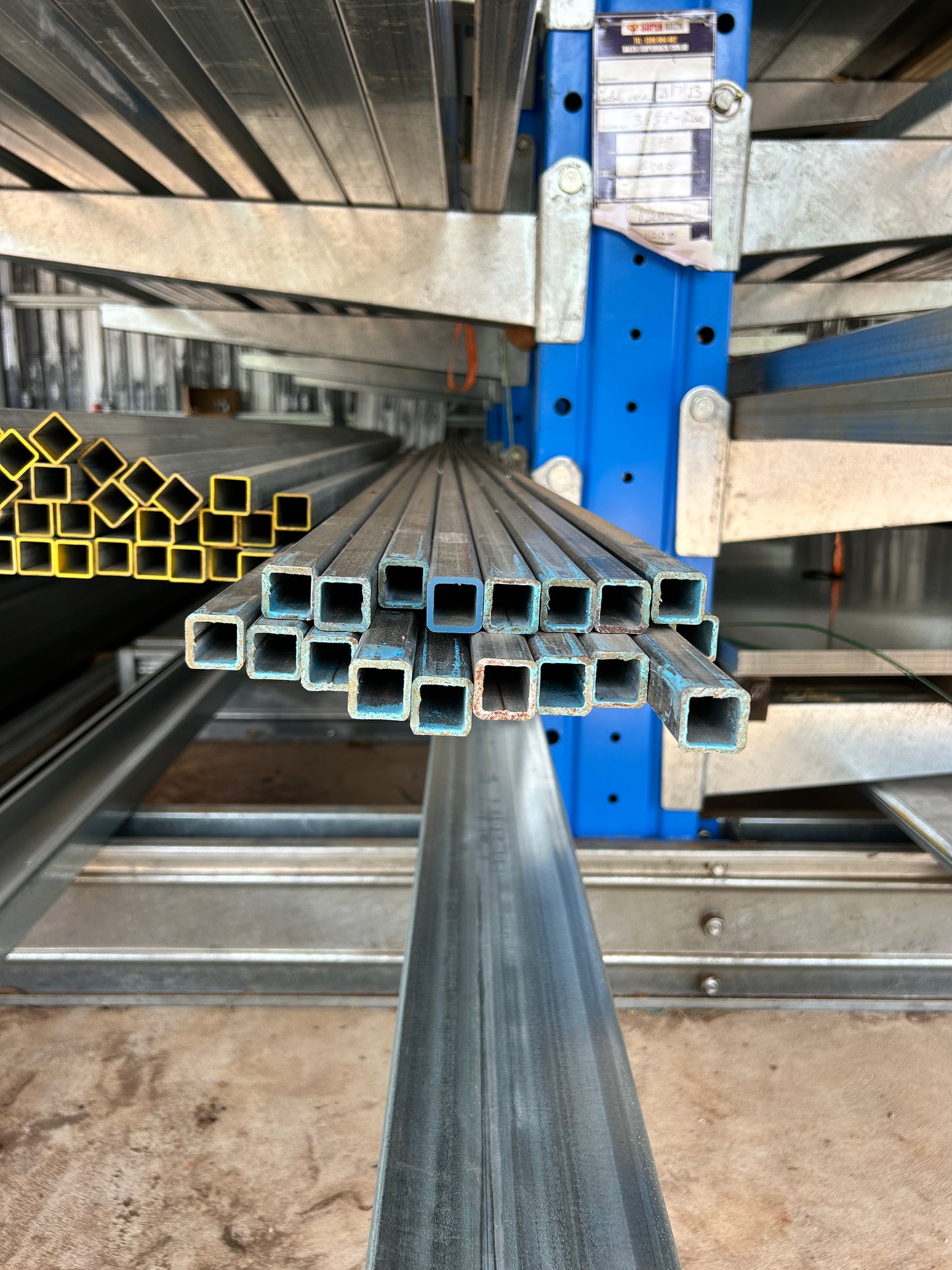 Galvanised SHS - 25mm x 25mm x 3mm x 6.5m