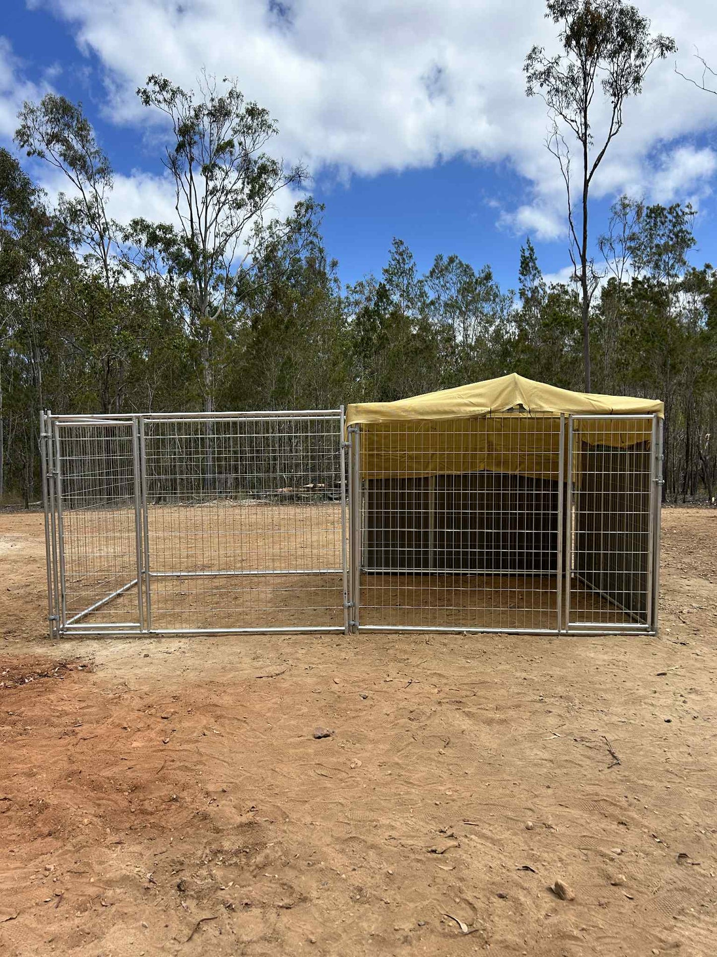 Galvanised Dog Panel H 1800mm x W 2400mm