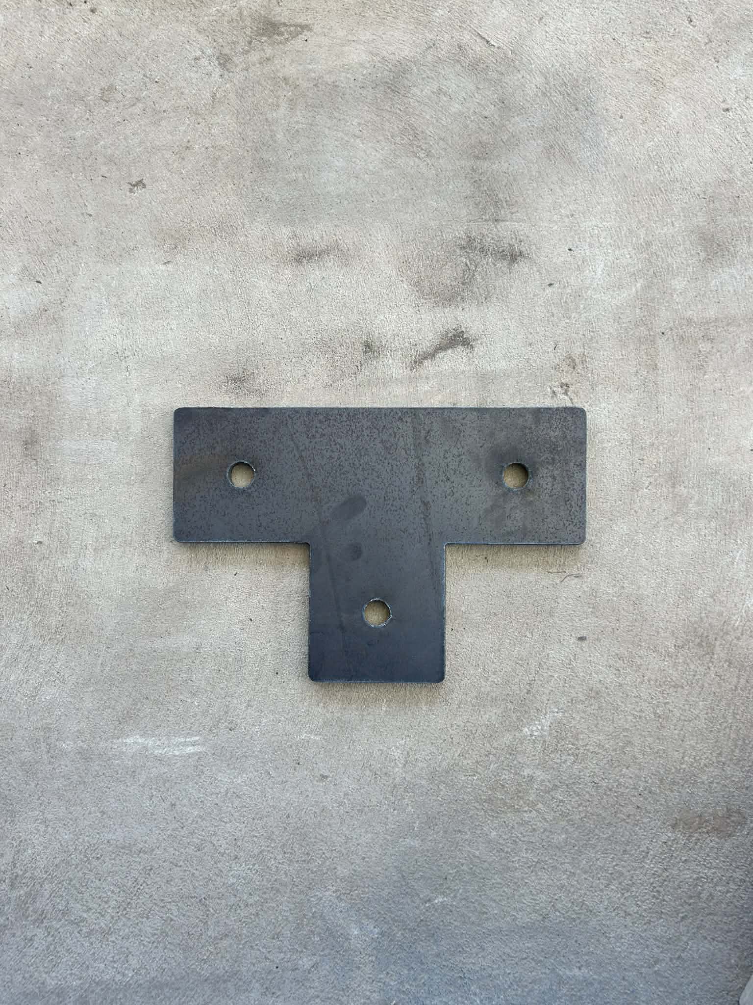 75x75 RHS Standard Tee Plate - 8mm Thick – Tiaro Steel & Rural
