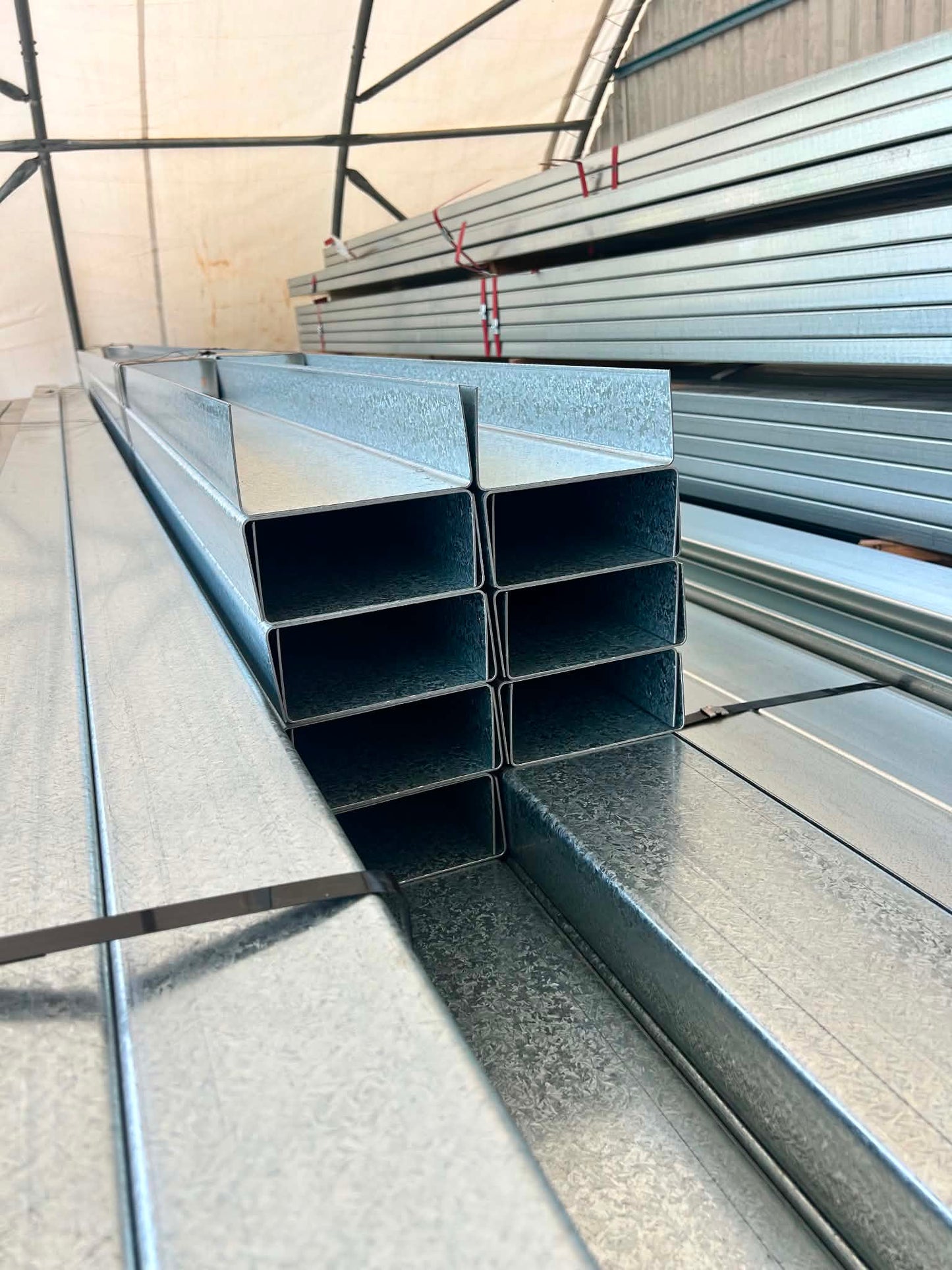 Galvanised Nesting Channel - NC150 1.9mm x 8.1m