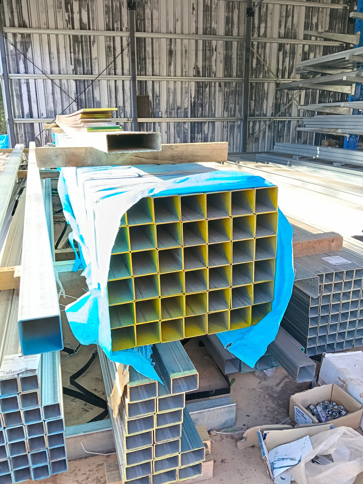 Galvanised SHS - 65mm x 65mm x 2mm x 8m